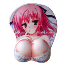 sexy mouse pad, silicon gel sexi mouse pad, sexy breast silicone mouse pad